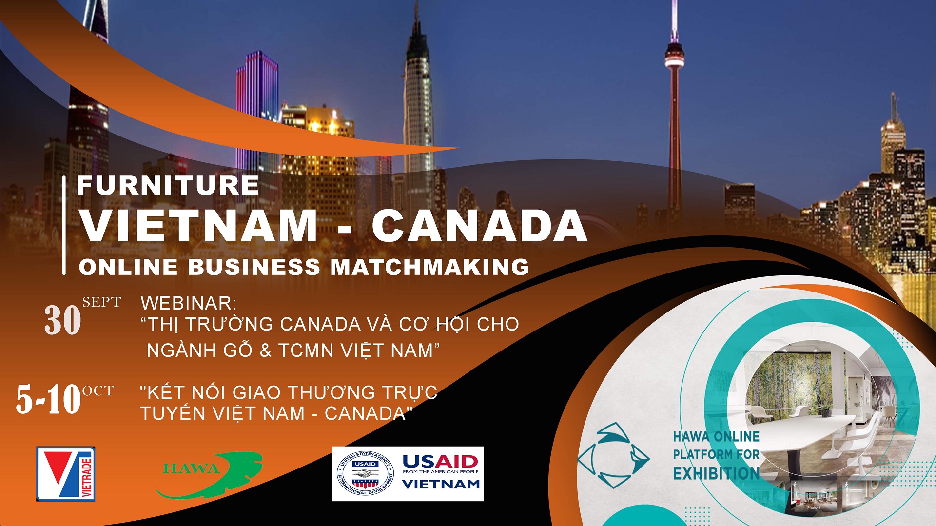 VIETNAM - CANADA  ONLINE BUSINESS MATCHMAKING